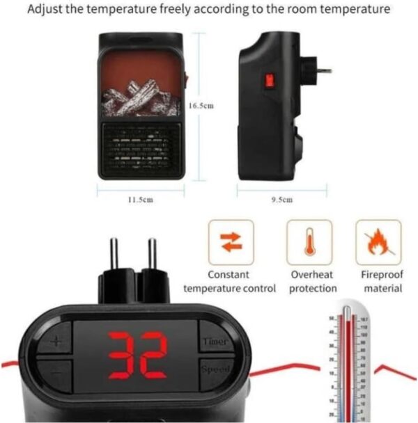Flame (Electric) Heater - Image 3
