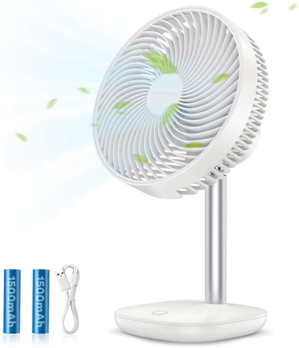 Mini USB Desktop Fan – Compact, Powerful & Rechargeable - Image 3