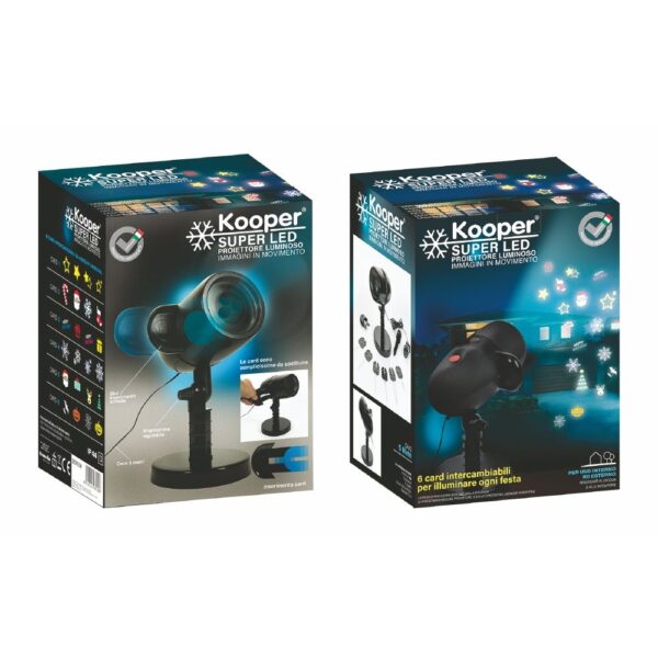 KOOPER Indoor and Outdoor Led Projector