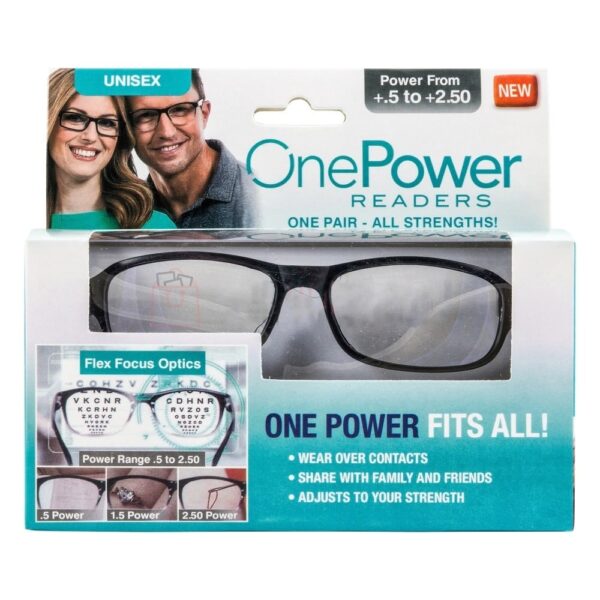 ONE POWER ZOOM - Universal Reading Glasses with Autofocus